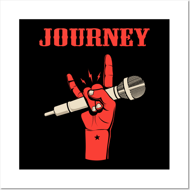 JOURNEY BAND Wall Art by dannyook